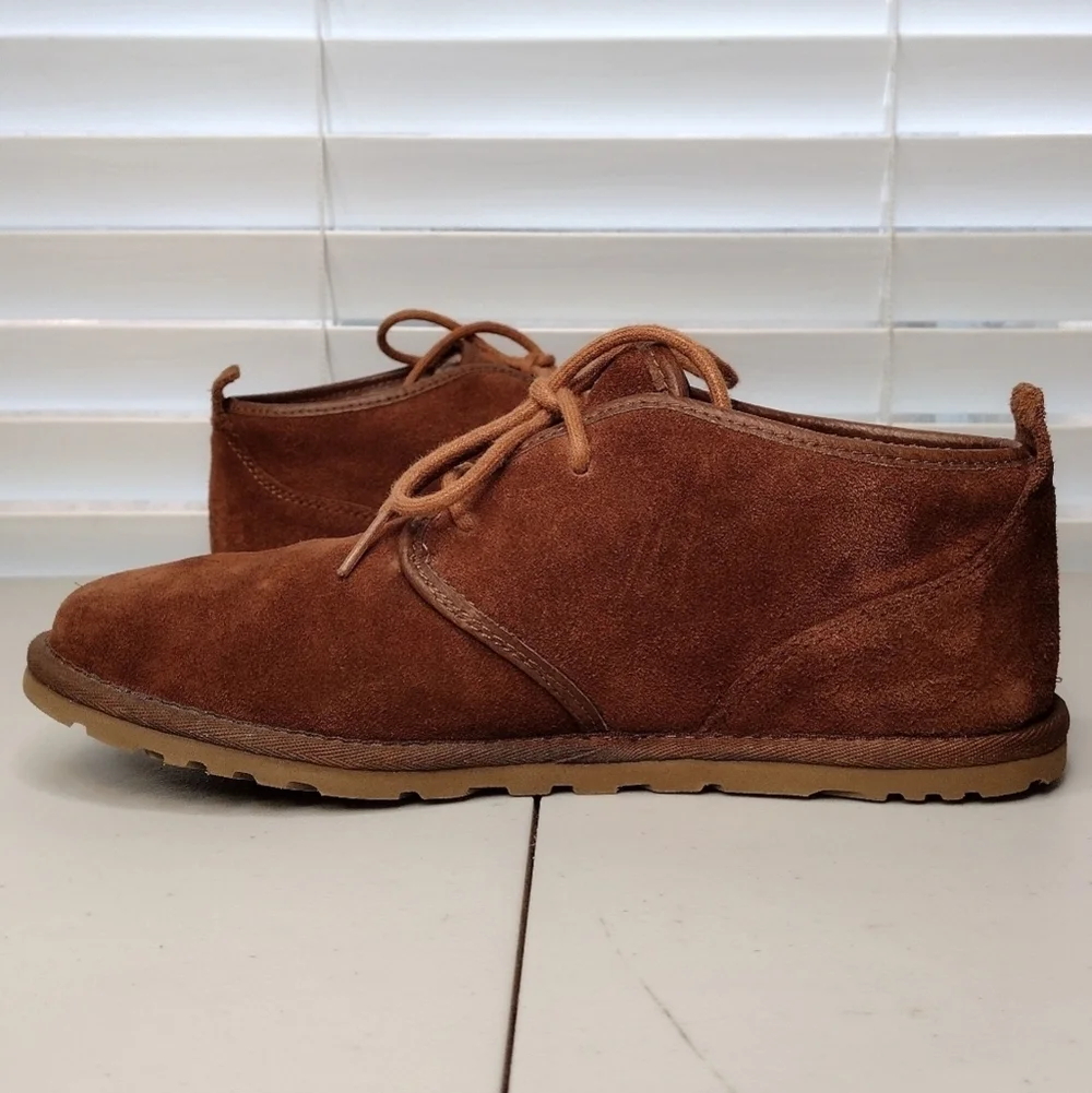 UGG Maksim Men's Brown Suede Business Casual Lace Up Ankle Chukka Boots Sz 7